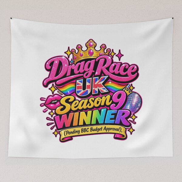 Item preview, Drag Race UK Season 9 Winner designed and sold by MEMERY MUSEUM.
