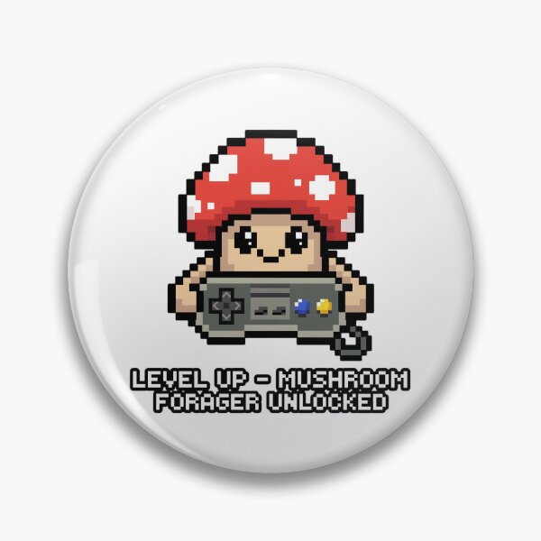 Item preview, Level Up Mushroom Forager Funny Gamer Gift designed and sold by ItsTheBeaz.