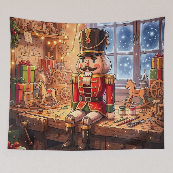 Item preview, Vintage Nutcracker Toy designed and sold by Dabbah Studio.