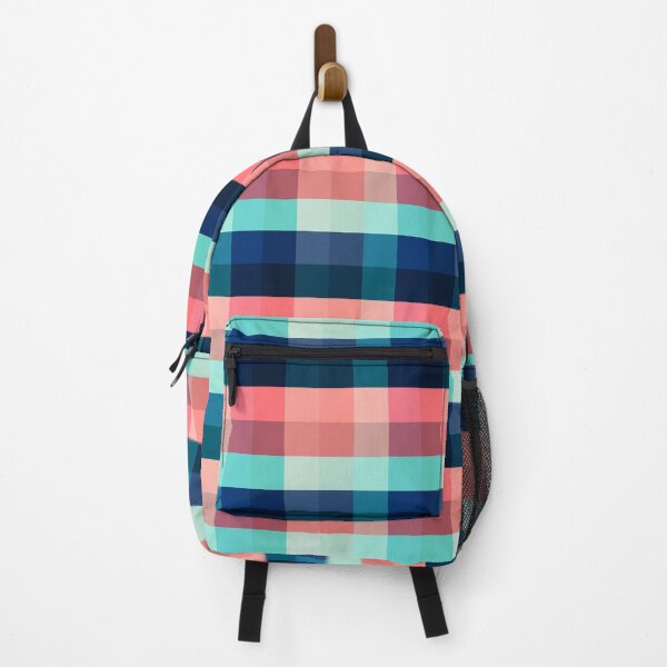 Item preview, Blue Pink Gingham designed and sold by Kind Mode Store.