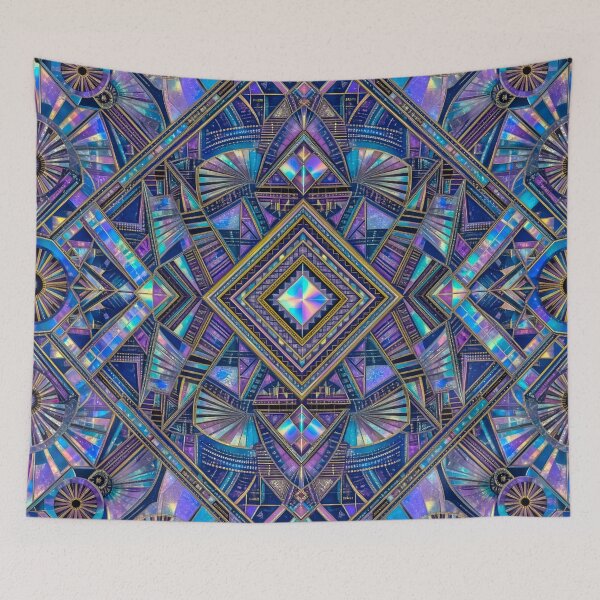 Item preview, Modern Holograpic African Design designed and sold by fantasystyleiom.