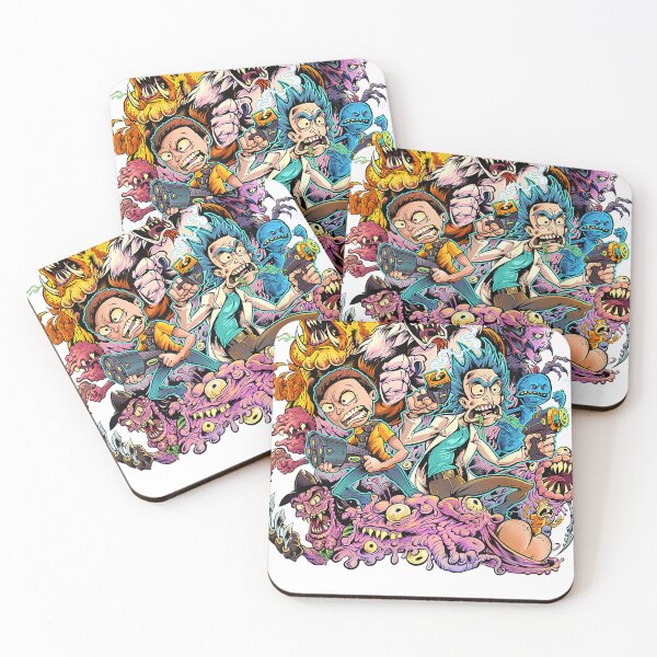 Item preview, Rick and Morty Brian Allen Group Illustration The Arts designed and sold by YuremHayes.