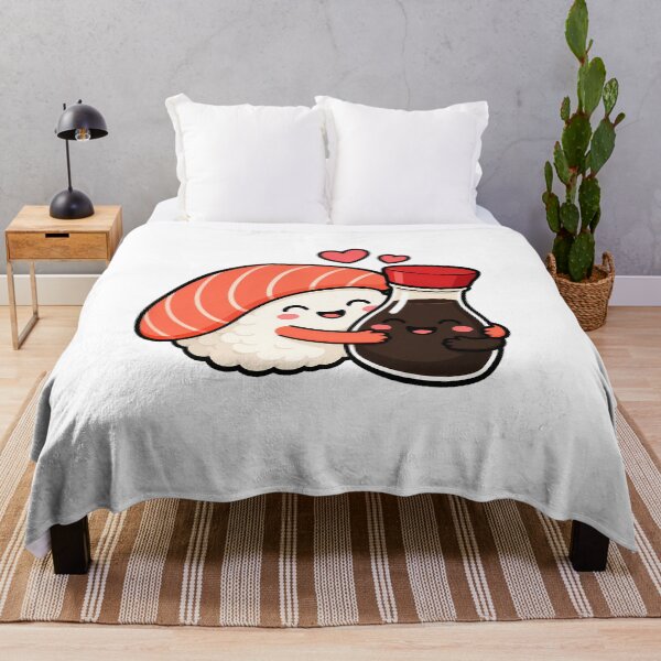 Item preview, Sushi Soy Sauce Couple Charming Best Friend designed and sold by nortowelcomics.