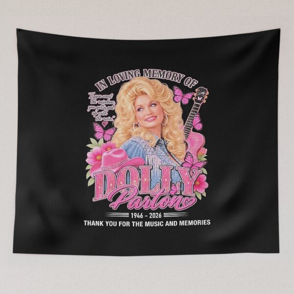 Item preview, Country Music Legend Rainbow Quote In Loving Memory Vintage Tribute Graphic designed and sold by MaremmaStudio.