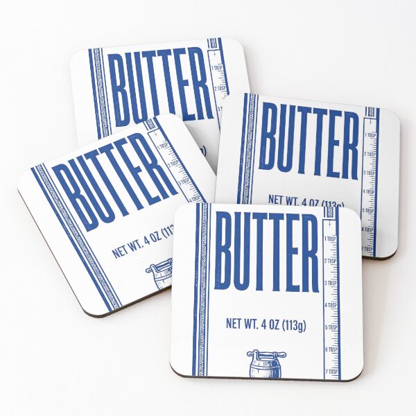 Item preview, Vintage Unsalted Butter Wrapper Label designed and sold by remoteart.
