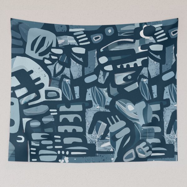 Item preview, Epic Blue designed and sold by katfishdesign.