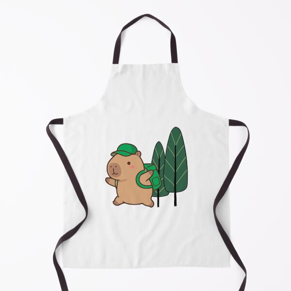 Item preview, Cute Hiker Capybara Backpacking Nature Explorer designed and sold by LensDyn™.