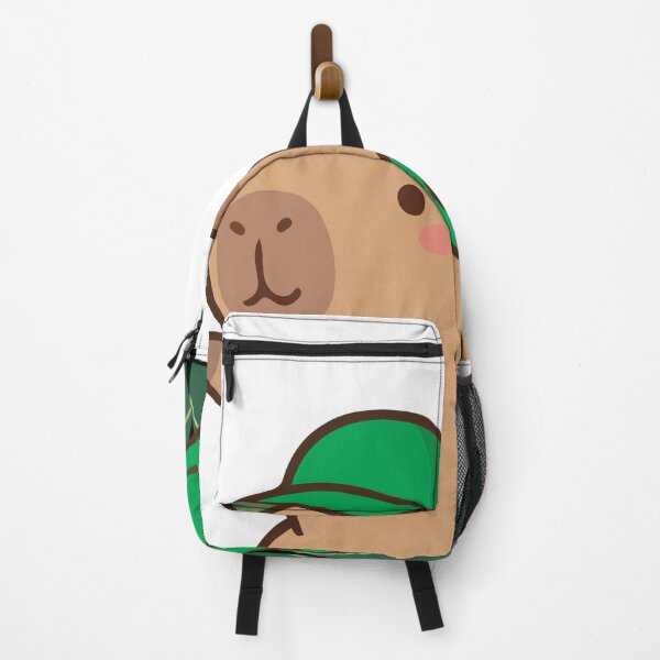 Item preview, Cute Hiker Capybara Backpacking Nature Explorer designed and sold by LensDyn™.