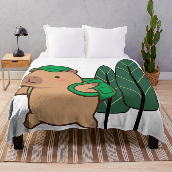 Item preview, Cute Hiker Capybara Backpacking Nature Explorer designed and sold by LensDyn™.