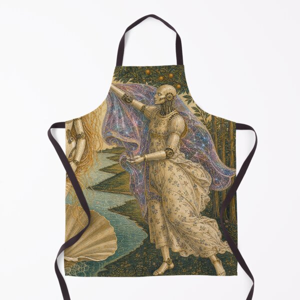 Item preview, The Birth of Venus Right Panel Cyber Renaissance Art Print designed and sold by DMarquiseArt.