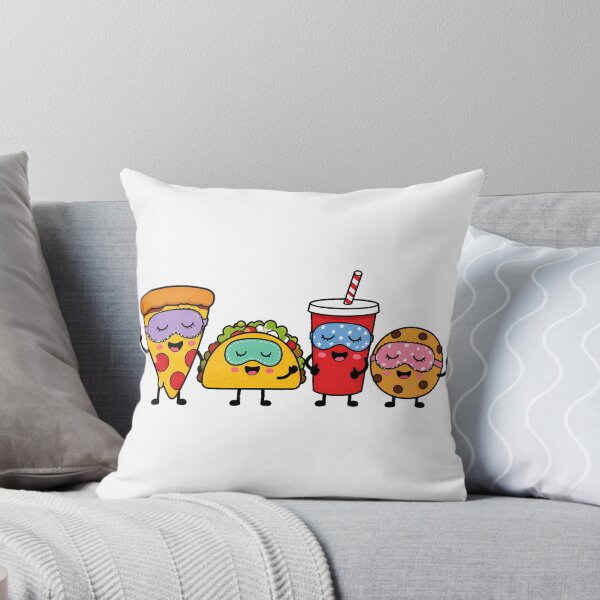 Item preview, Slumber Party Snack Crew Cheerful Food Characters designed and sold by nortowelcomics.