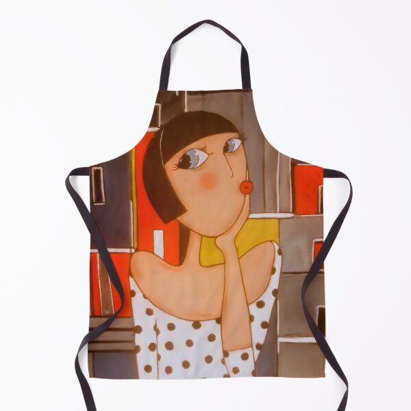Item preview, Chic Brunette with Bob Haircut  designed and sold by Diarta.