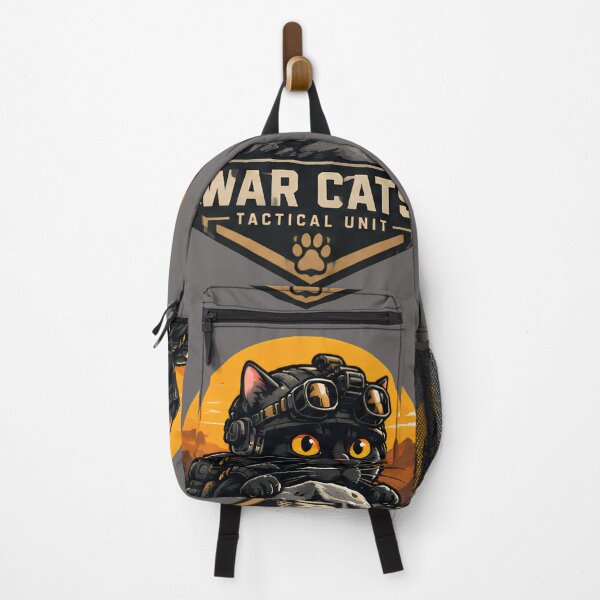 Item preview, War Cats Tactical Unit - Stealth Black Cat Military Patch Badge Emblem designed and sold by Retro Whiskers.