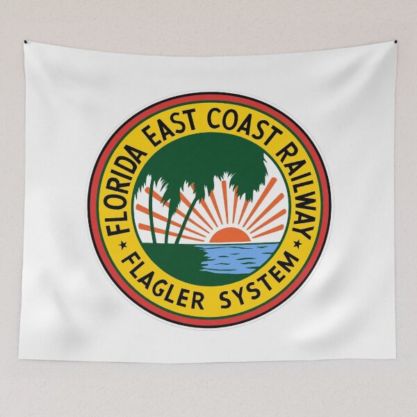Item preview, Florida East Coast Railway - The Flagler System designed and sold by Trains-and-Rail.