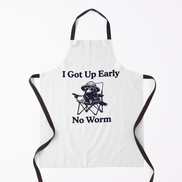 Item preview, Grumpy Crow, I Got Up Early No Worm, Funny Bird Lover designed and sold by CloudyPress.