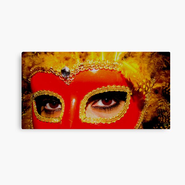 Mysterious Masquerade Canvas Print
