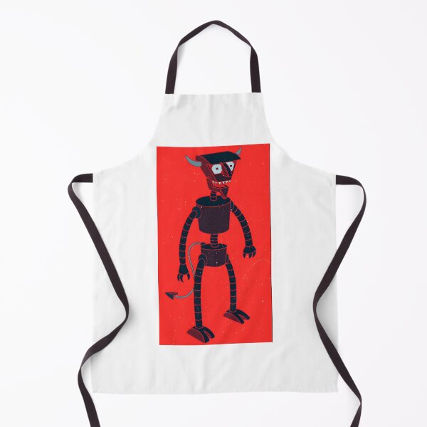 Item preview, Stylized Devil Illustration with Fiery Red and Black Design designed and sold by Ming Ming.