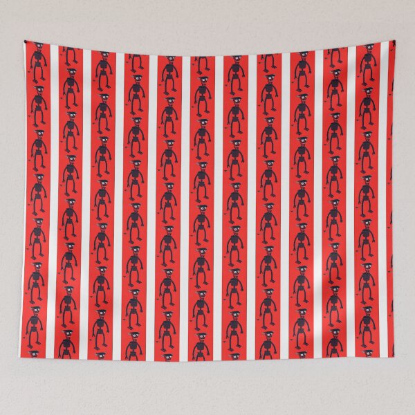 Item preview, Stylized Devil Illustration with Fiery Red and Black Design designed and sold by Ming Ming.