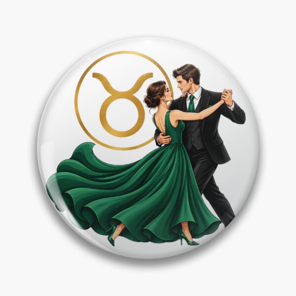 Item preview, Taurus Zodiac Dance - Celestial Emerald Elegance designed and sold by Addy77shop.