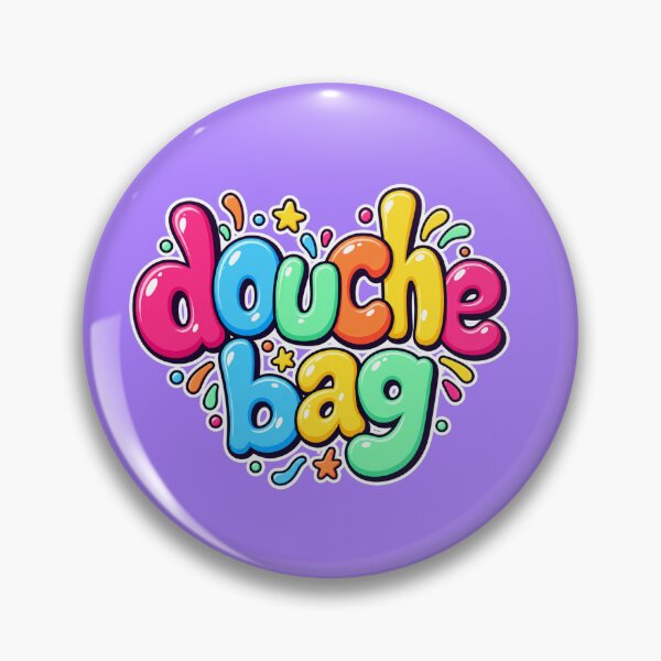 Item preview, Colourful Douche Bag Pop Art designed and sold by Ooops Radio x Everbloom.