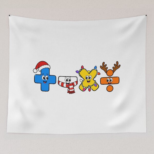 Item preview, Christmas Math Symbols For Elementary Math Teachers designed and sold by nortowelcomics.
