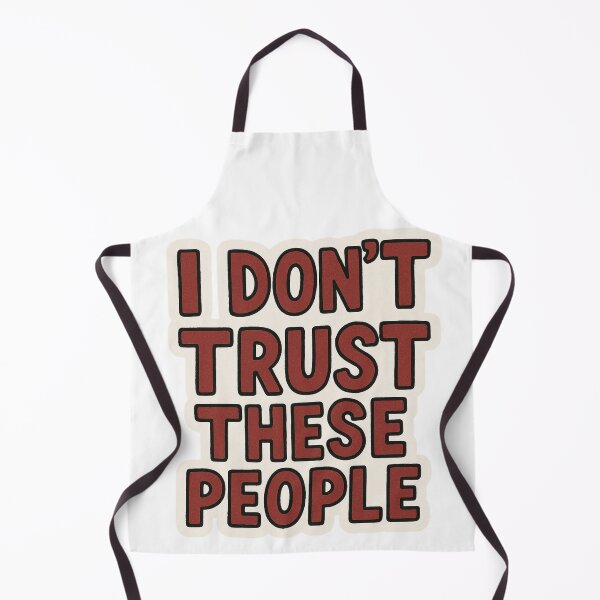 Item preview, I Don’t Trust These People | Funny Relatable Quote Tee & Sticker – Sarcastic Streetwear Humor Design designed and sold by InspireHerTribe.