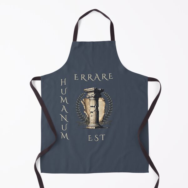 Item preview, Errare Humanum Est – To Err Is Human Latin Quote, Philosophical Classical Design designed and sold by semenol.