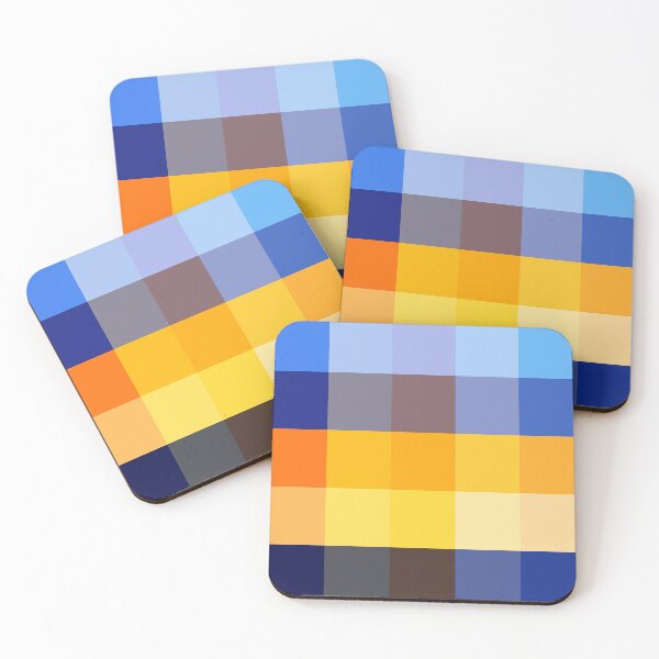 Item preview, Blue Yellow Gingham designed and sold by Beatitudes Design.