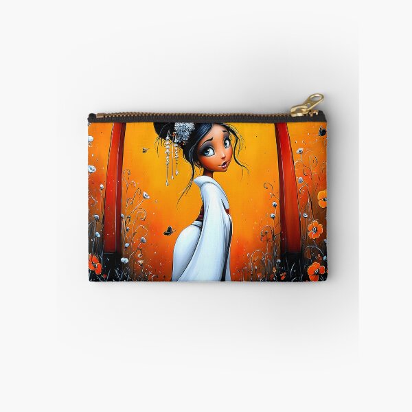Item preview, Elegant Asian Woman in Traditional Costume Artwork designed and sold by Artessie.