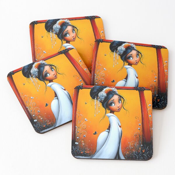 Item preview, Elegant Asian Woman in Traditional Costume Artwork designed and sold by Artessie.