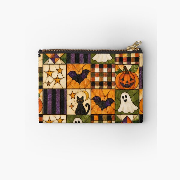 Item preview, Halloween Stained Glass Patchwork Pattern designed and sold by Creativveworrld03.