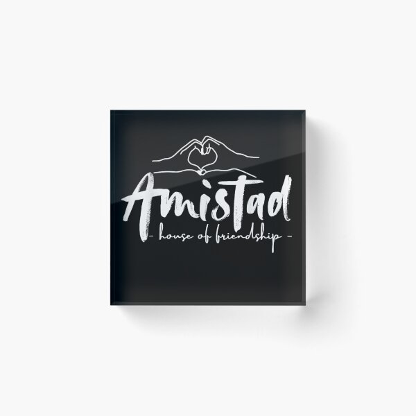 Item preview, Amistad House of Friendship Teacher Student School Spirit  designed and sold by Crookedorbit ⭐⭐⭐⭐⭐ .