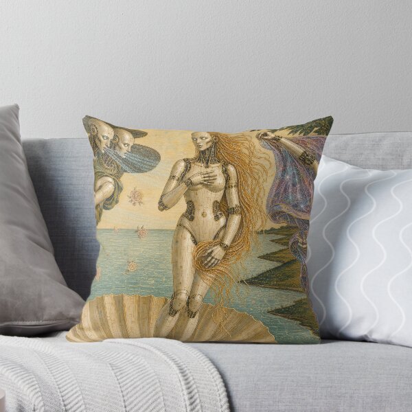 Item preview, The Birth of Venus Center Panel Cyber Renaissance Art Print designed and sold by DMarquiseArt.