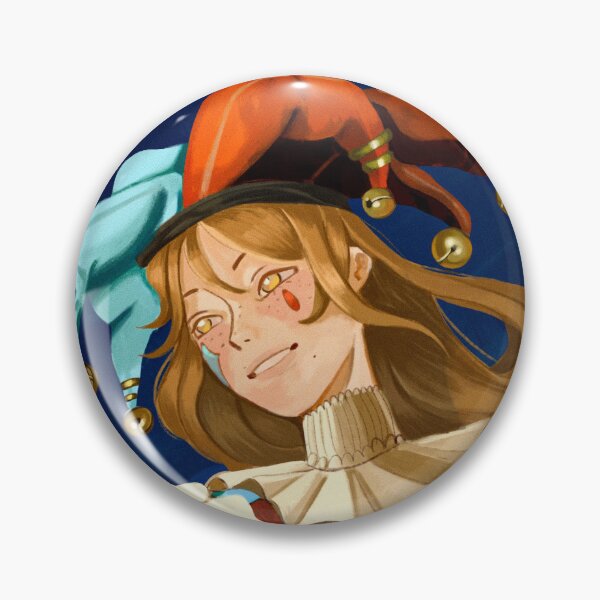 Item preview, The Fool Jester Fanart Sticker | Realm of the Elderlings | Robin Hobb designed and sold by NardineRaymond.