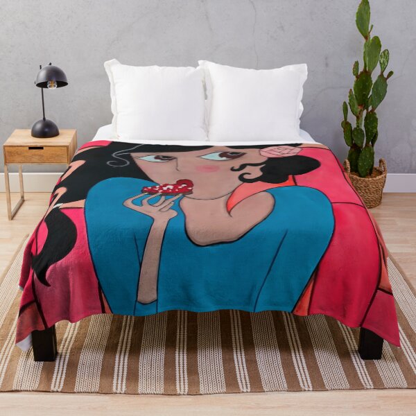 Item preview, Sweet Moment – Chic Girl Eating Cake  designed and sold by Diarta.