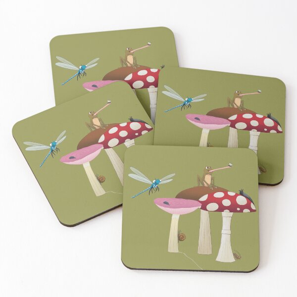 Item preview, Mushrooms & Forest Creatures designed and sold by H-E-R-Art.