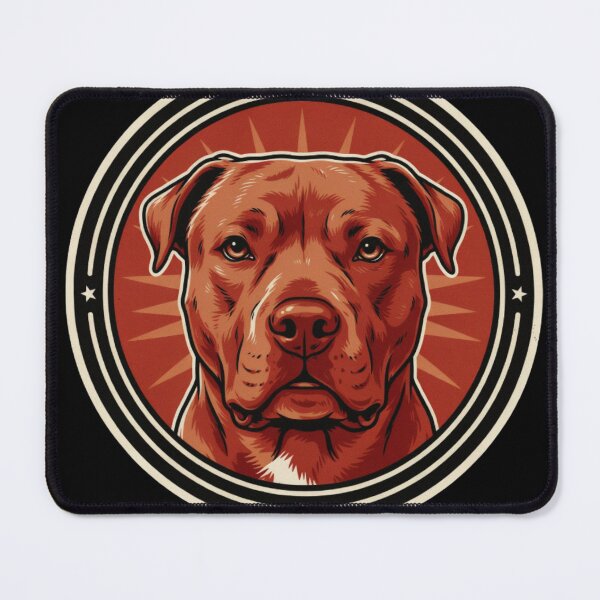 Item preview, Pitbull dog portrait designed and sold by 123ks.