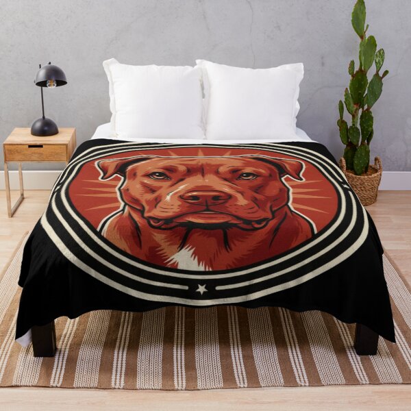 Item preview, Pitbull dog portrait designed and sold by 123ks.