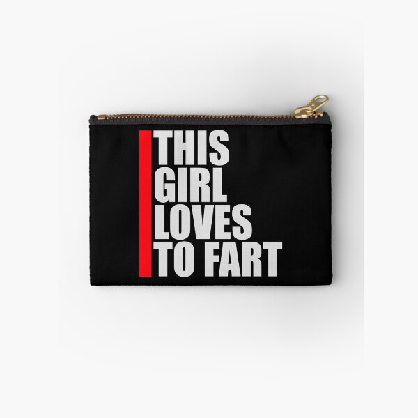 Item preview, This Girl Loves To Fart Sarcastic Funny Quote Logo designed and sold by shirt-o-mat.