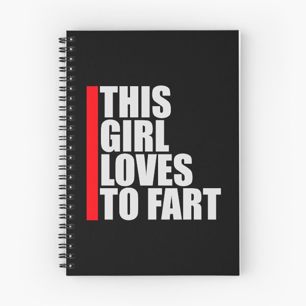 Item preview, This Girl Loves To Fart Sarcastic Funny Quote Logo designed and sold by shirt-o-mat.