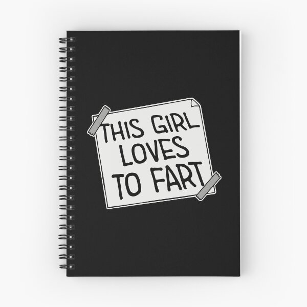 Item preview, This Girl Loves To Fart Sarcastic Funny Quote Logo designed and sold by shirt-o-mat.