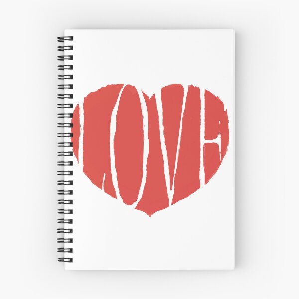 Item preview, Red Heart Made of LOVE Hand Lettering designed and sold by Bald Guy Draws.