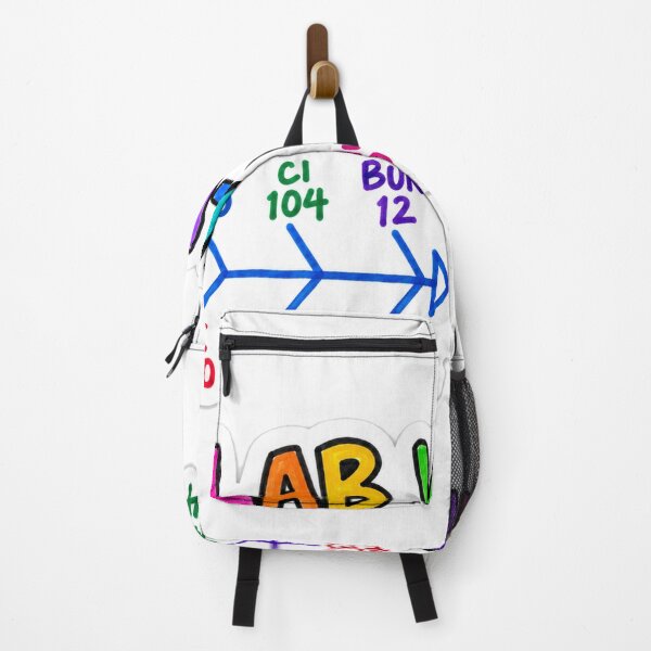 Item preview, Lab Values Fishbone Diagram Nursing Student Sticker designed and sold by isokinetic.