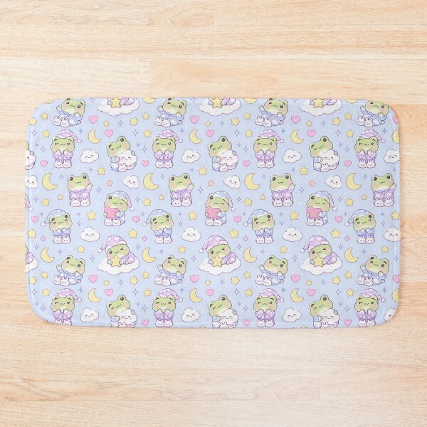Item preview, Kawaii Frog Cloud Pajama Pattern designed and sold by Soft Berry Studio.
