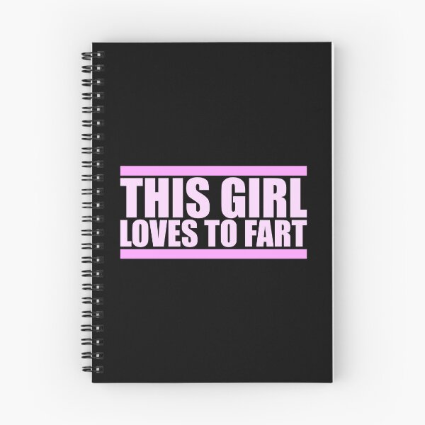 Item preview, This Girl Loves To Fart Sarcastic Funny Quote Logo designed and sold by shirt-o-mat.
