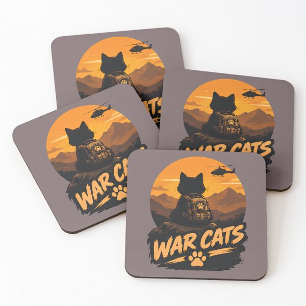 Item preview, War Cats designed and sold by Retro Whiskers.