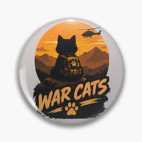 Item preview, War Cats designed and sold by Retro Whiskers.