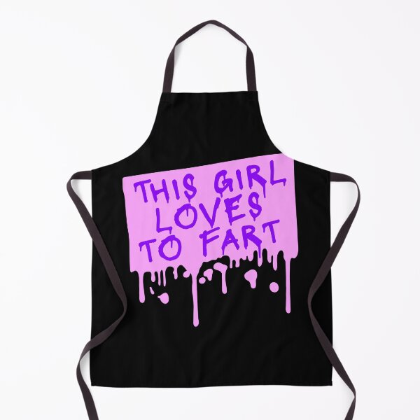 Item preview, This Girl Loves To Fart Sarcastic Funny Quote Logo designed and sold by shirt-o-mat.