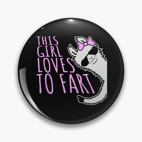 Item preview, Cute Llama This Girl Loves To Fart Sarcastic Funny Quote Logo designed and sold by shirt-o-mat.