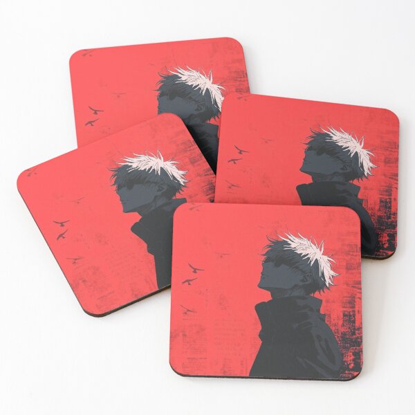Item preview, Gojo Satoru Red Silhouette – Jujutsu Kaisen Atmospheric Art designed and sold by frantuliuss.